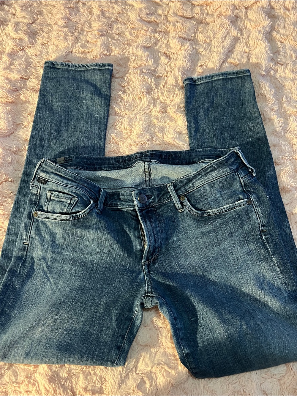 Women's Skinny Stretch Jeans in Dark Blue Citizens of Humanity Size 31